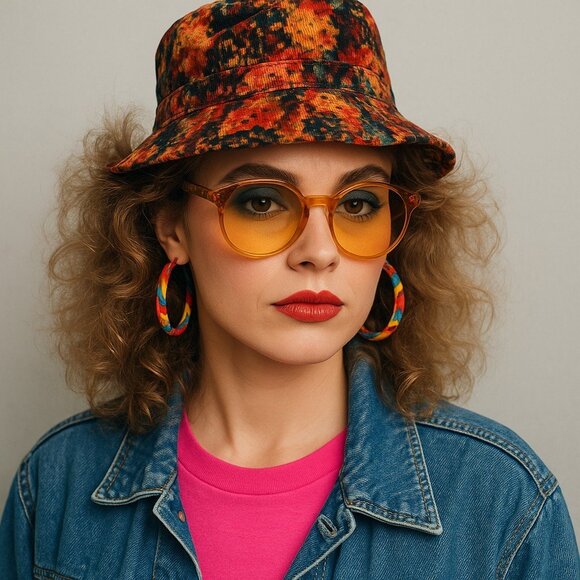 Gap Accessories - Gap Corduroy Floral Vintage Bucket Hat Women's